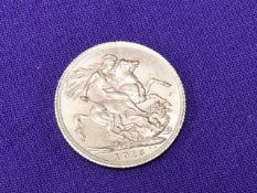 A 1915 George V Gold Sovereign