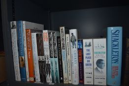Polar Travel and Exploration. A selection, mainly Shackleton and Antarctic interest. Both hardback