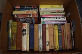 Literature. Two cartons. Includes; Agatha Christie; Dorothy L. Sayers; Patrick O'Brian; etc. (28)