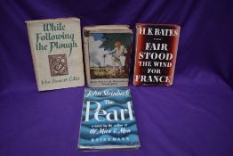 Literature. Dust wrapper selection. Includes; Steinbeck, John - The Pearl (1948); Bates, H. E. -