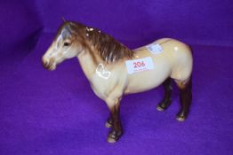 A Beswick study, Highland Pony Mackionneach, model no 1644