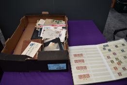 A collection of GB and World Stamps and Covers including Singapore, George V Controls, etc
