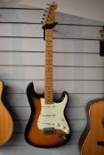 A US Fender Stratocaster, Z0154226, Corona Plant, California circa 2000, with moulded plastic