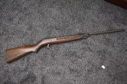 A Diana Model 27 .22 Air Rifle along with a BSA 4 x 20 Telescopic Sight, not for the rifle