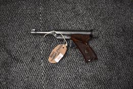 A HY Score 800 Target .177 Air Pistol having plastic grip af on one side