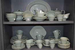 A large selection of dinner and tea wares by Wood and sons in the Beryl design