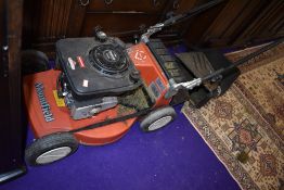 A Mountfield petrol lawnmower