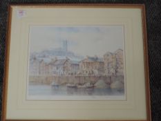 A Ltd Ed print, after Ottonello, Lancaster, signed and numbered 404/500, 29 x 36cm, plus frame and