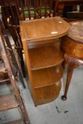 A vintage corner shelf