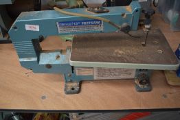 A Draper 13 inch bench mounted Fret saw