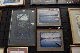 Three photographic prints of local interest