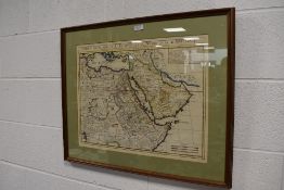 Reproduction Map. Carte Particuliere De L'Egypte, &c. Limited to 300 copies. Framed and glazed. (1)