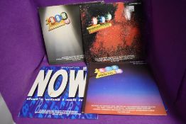 A selection of Now Music records and compilation albums