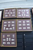A selection of collectable cigarette cards of fire service and engine interest