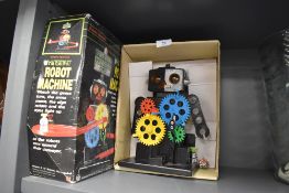 A child Kinsman toy Robot Machine original in box