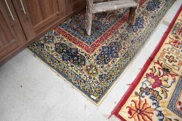 A room sized carpet square