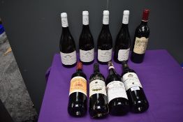 A collection of mixed wine comprising 1999 Pouilly-Fuisse x4, 1988 Quinta Do Carmo, 2017 Ginestieres
