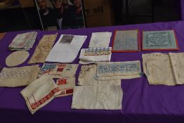 A collection of needlework, stitched by Miss Annie Wood of Carlton rd, Helmsley a British