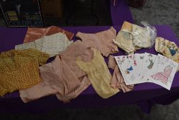 A collection of five original 1970s J R Jennings drawings for Laura Ashley, vintage dress patterns