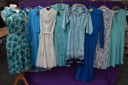 A good collection of vintage and retro Ladies dresses in a variety of fabrics, patterns and styles.