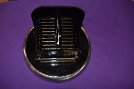 A genuine vintage military related black out had lamp cover