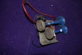 A vintage motor car or race car Fiamm air horn series 2000