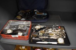 A selection of mens and ladies wristwatches and spares and repairs including Zeon Ben Sherman