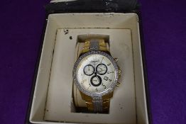A gent's Ingersoll Diamond Classic quartz wrist watch IGO496DC having a Roman numeral dial to