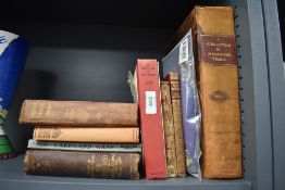 A selection of hardback books including 1776 Interesting and State trials