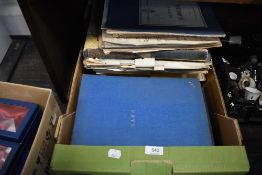 A good selection of antique and later piano sheet music including classical hard bound