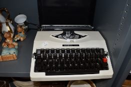 An Imperial 205 typewriter with case