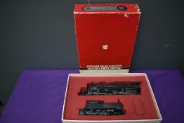 A Samhongsa Westside Model Company American Brass HO scale 2-8-8-8-4 Virginian Triplex Loco & Tender