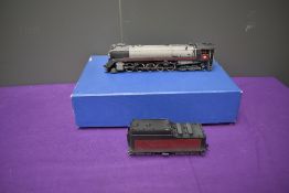 A Samhongsa VH Models American Brass HO scale 2-10-4 Canadian Pacific CPR Selkirk Loco & Tender