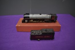A American Brass HO Scale Canadian Pacific 2-10-4 Loco & Tender 5934 in non original Roller