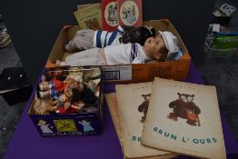 A mid 20th century Armand Marseille composition Doll having sleep eyes numbered 996 A7M, a similar