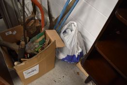 A selection of vintage a later tools