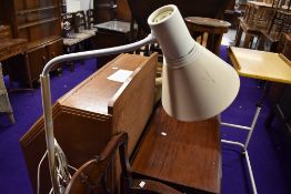 A modern reading lamp