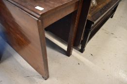 A 19th Century mahogany gateleg table