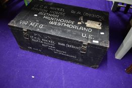 A local interest storage box Beetham Milnthorpe Westmorland