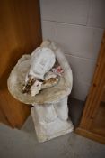 A plaster figure (as found)