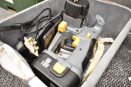 A battery powered circular saw by Power G
