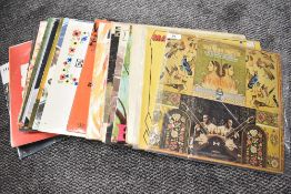 A selection of vinyl albums and Lp's including Indian and African interest