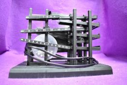 A modern desk top mechanical clock