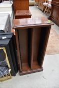 A modern double fronted compact disk or cd storage unit