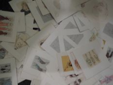 A large selection of prints, after Albert Dickens, caricature studies, various