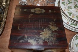 A late Victorian/early Edwardian Polyphon music box with eighteen discs.