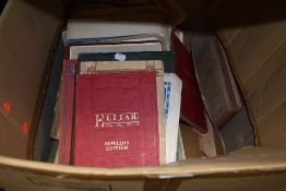 A selection of antique and later piano and sheet music