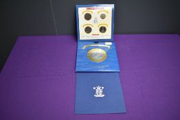 A Royal Mint Trail 1994, Minting The Two Pound Trail Piece, The First United Kingdom Bi-Colour