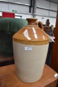 A traditional stoneware flagon, height approx. 40cm