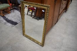 A gilt frame wall mirror, approx. 83 x 60cm